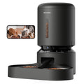Granary Automatic Two Cat with Camera Cat & Dog Feeder, 5-L, Black