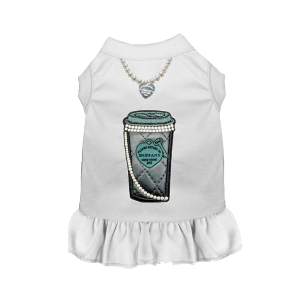 Return to Sniffany Caf Chic Pet Dress