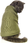 Stretchy Cat Sweater - Available in 19 Colors and 6 Sizes, Ideal Winter Outfit for Cats and Dogs
