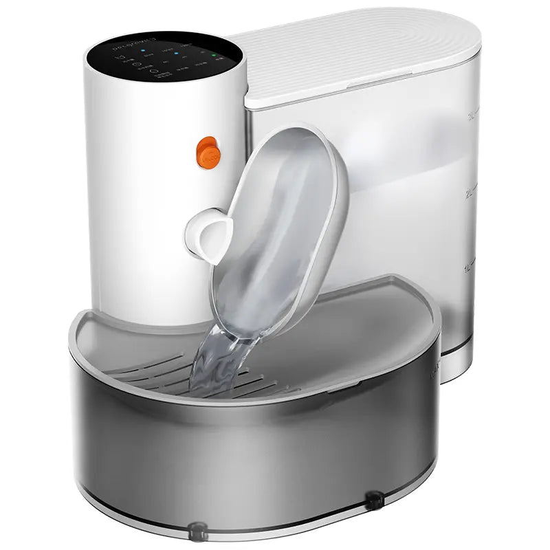 Automatic Pouring Pet Water Dispenser Flowing Water Charging Smart Water Feeder Cat Running Water Dispenser Pet Water Fountain Stainless Steel Bowl