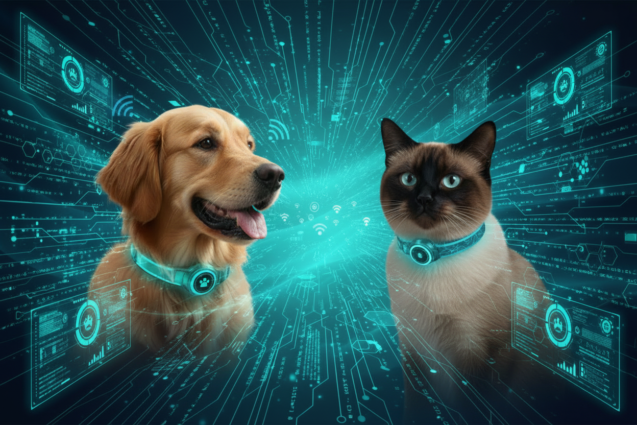 Pawsitive Pet Tech Hero - Siamese Ragdoll